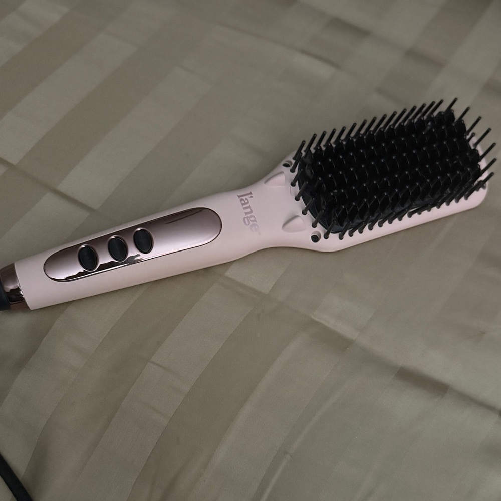 Lange Blush Hair Straightening Brush
